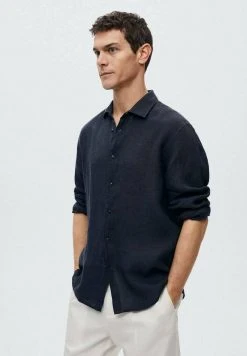 Mango CALCUTA - Hemd - Bleu Marine Foncé | Herren