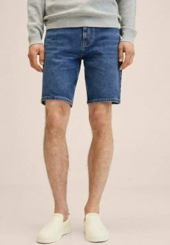 Mango JAROD - Jeans Shorts - Donkerblauw | Herren
