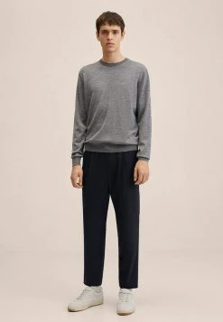 Mango ROMERO - Stoffhose - Bleu Marine Foncé | Herren