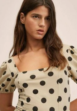 Mango Jumpsuit - Beige | Damen -Mango Populaire Boutique 9a55945eac0c4ff0807b8fabdfd1ef10