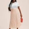 Mango BOMBAY - A-Linien-Rock - Corail | Damen -Mango Populaire Boutique 9ac122e6e6644ca386b05e702593c6e4
