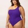 Mango Badeanzug - Violet | Damen
