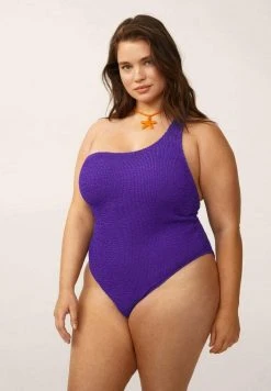Mango Badeanzug - Violet | Damen