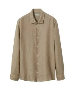 Mango Herren PARROT - Hemd - Marron Moyen -Mango Populaire Boutique 9b4f0cfda73d4aeeb4e580698630519d