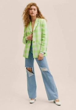 Mango CHESS - Blazer - Pastellgrün | Damen