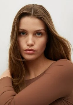 Mango Langarmshirt - Rojo Anaranjado | Damen -Mango Populaire Boutique 9b6c651f306e4b92b33019709134e925