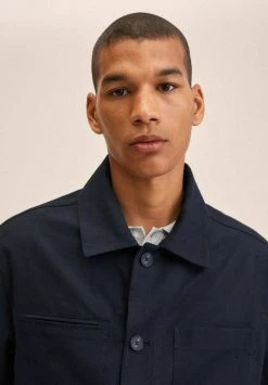 Mango REMO - Leichte Jacke - Dunkles Marineblau | Herren -Mango Populaire Boutique 9ba09e11cd164c13ae148c7f1eddeb43