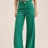 Mango CAMILA - Flared Jeans - Vert | Damen -Mango Populaire Boutique 9bece8b0e0b34c4b86ef53e59f0f9bd8