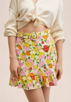 Mango PRADERA - A-Linien-Rock - Jaune | Damen