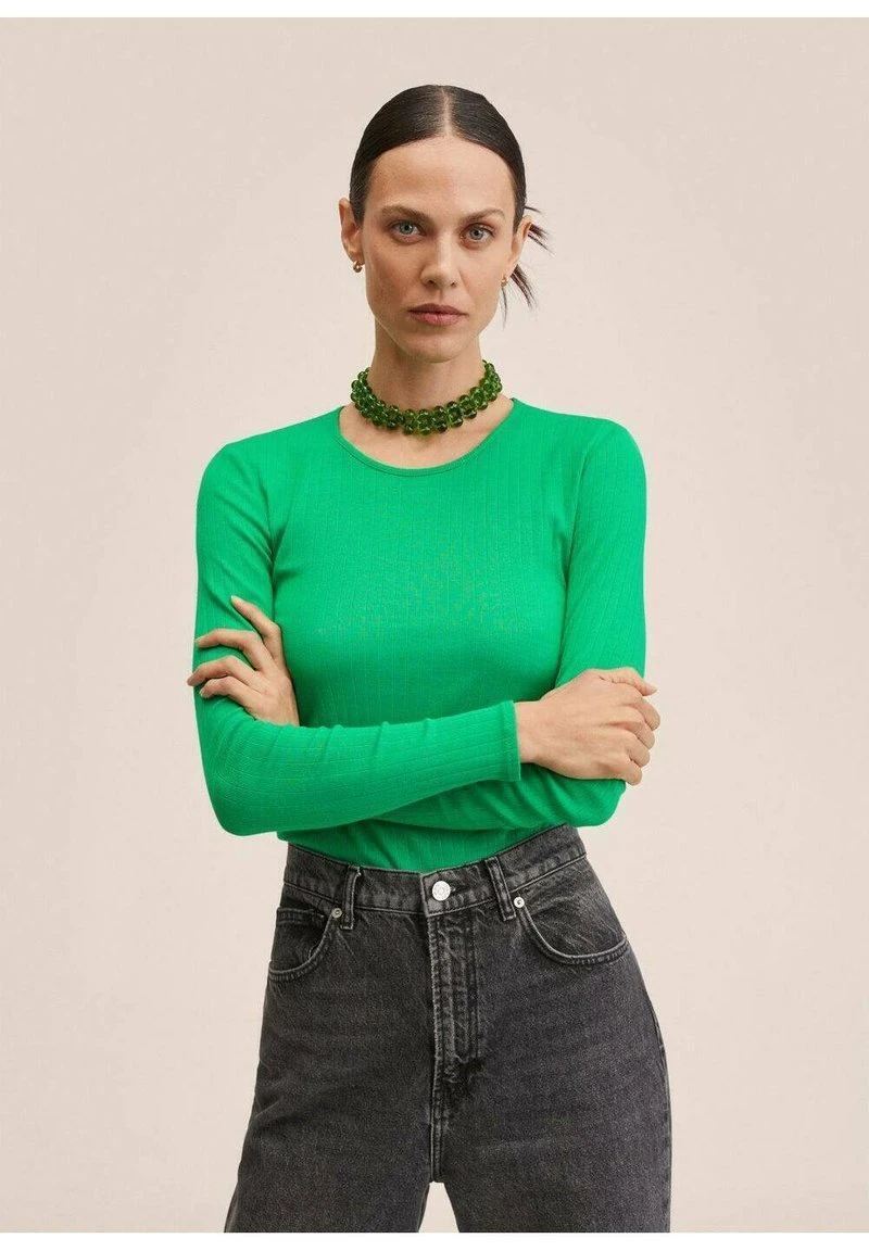 Mango Damen CAMPI - Langarmshirt - Groen 3 Mango Damen CAMPI - Langarmshirt - Groen