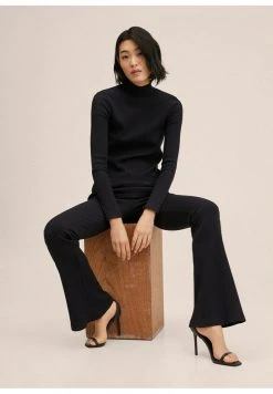 Mango Damen MIRTA - Stoffhose - Zwart -Mango Populaire Boutique 9d078d4657f1436a99bd87ac419fe604