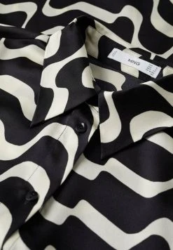 Mango Hemdbluse - Zwart | Damen -Mango Populaire Boutique 9d22916c5af342389f9c8f4aa1d9ce54