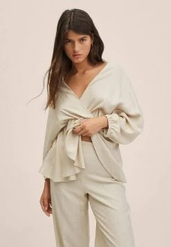 Mango RUSTIK A - Stoffhose - Beige | Damen -Mango Populaire Boutique 9d5b2606c9ad46c6b87b4de071783e08