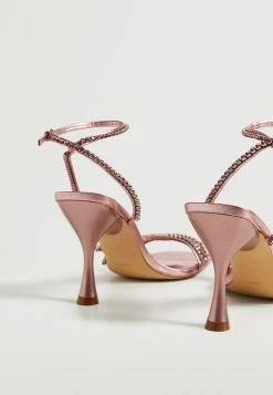 Mango RELLA - Riemensandalette - Rosa | Damen -Mango Populaire Boutique 9e5607a12dd545b4b3f58f5fa5eee9e0