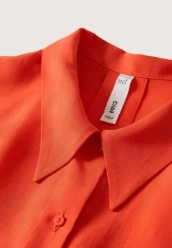 Mango LIM - Hemdbluse - Dark Orange | Damen -Mango Populaire Boutique 9e691c2a799c48aba0d9622f7e125aa4