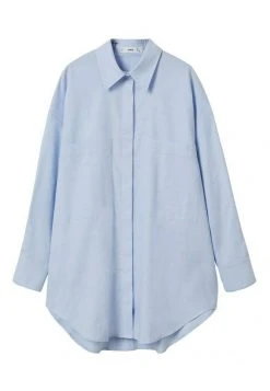 Mango FORD - Hemdbluse - Bleu Ciel | Damen -Mango Populaire Boutique 9ea64fa898e3484f9a94fa6078db8a47
