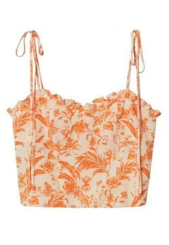 Mango CUQUI - Top - Orange | Damen -Mango Populaire Boutique 9eeef28fa3b84dbba275155dc2491e42