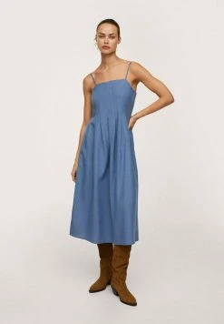 Mango MOGAMBOL H - Freizeitkleid - Tintenblau | Damen