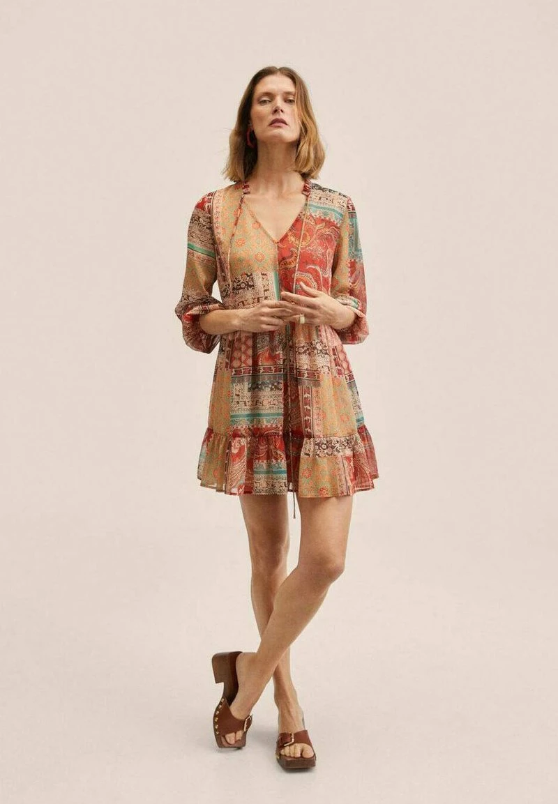Mango ELLEN - Freizeitkleid - Oranje | Damen 3 Mango ELLEN - Freizeitkleid - Oranje | Damen