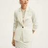 Mango MACARON A - Blazer - Beige | Damen -Mango Populaire Boutique a1155a9c49c3476fa1de24eeca4e49b1