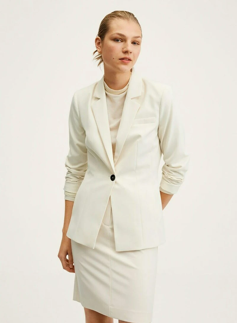 Mango MACARON A - Blazer - Beige | Damen 3 Mango MACARON A - Blazer - Beige | Damen