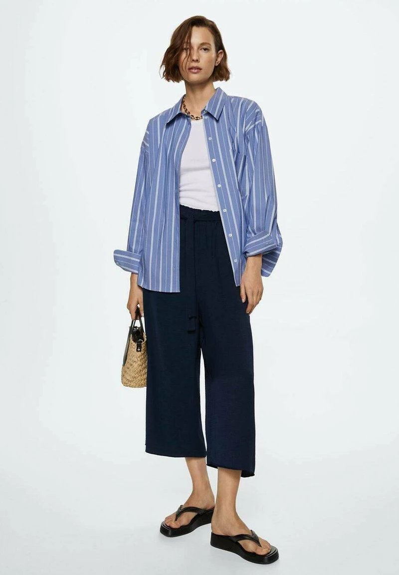 Mango LOTA - Stoffhose - Bleu Marine Foncé | Damen 4 Mango LOTA - Stoffhose - Bleu Marine Foncé | Damen – Bild 2