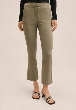 Mango Stoffhose - Kaki | Damen -Mango Populaire Boutique a16207e0438b402da74cd336ab09e1b2