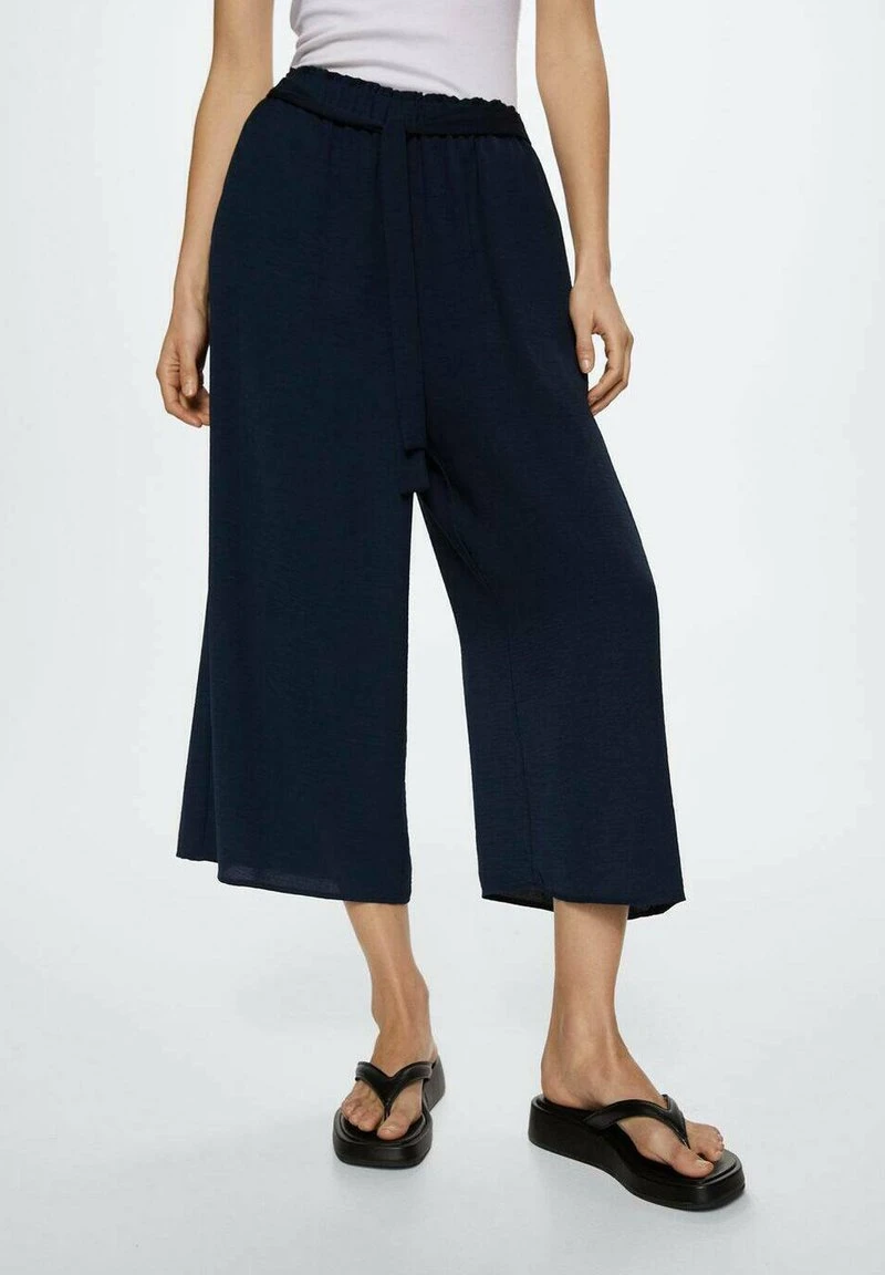 Mango LOTA - Stoffhose - Bleu Marine Foncé | Damen 3 Mango LOTA - Stoffhose - Bleu Marine Foncé | Damen