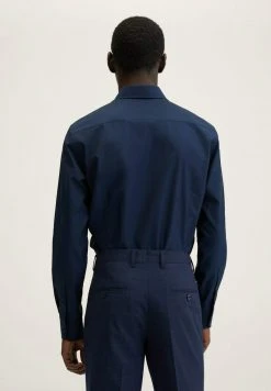 Mango Businesshemd - Dunkles Marineblau | Herren -Mango Populaire Boutique a1cc2832a02d4874aed85e4d0d228cb1