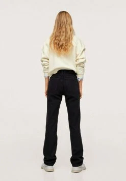 Mango GALA - Jeans Straight Leg - Black Denim | Damen -Mango Populaire Boutique a292e7afcd7f4ed4863e112a98de4080