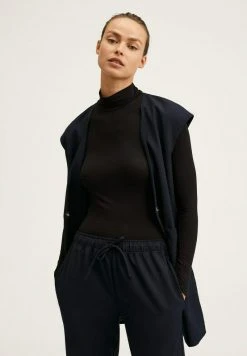 Mango OLIVIA-A - Jogginghose - Bleu Marine Foncé | Damen -Mango Populaire Boutique a2bd0ed922a944daa839fded36ed5cf5