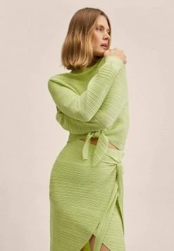 Mango NUDO - Strickpullover - Limette | Damen