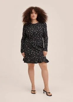 Mango PALOS - Freizeitkleid - Zwart | Damen -Mango Populaire Boutique a3f1c6edd3fc41f9a91a9e61be1f8501