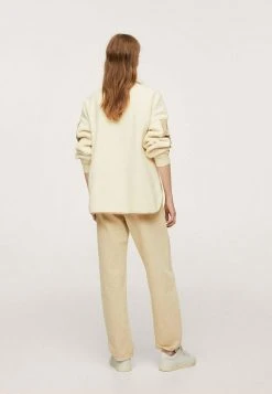 Mango CAMERON - Fleecepullover - Ecru | Damen -Mango Populaire Boutique a42e2b1dbcd64bf9b1375921a53912e2
