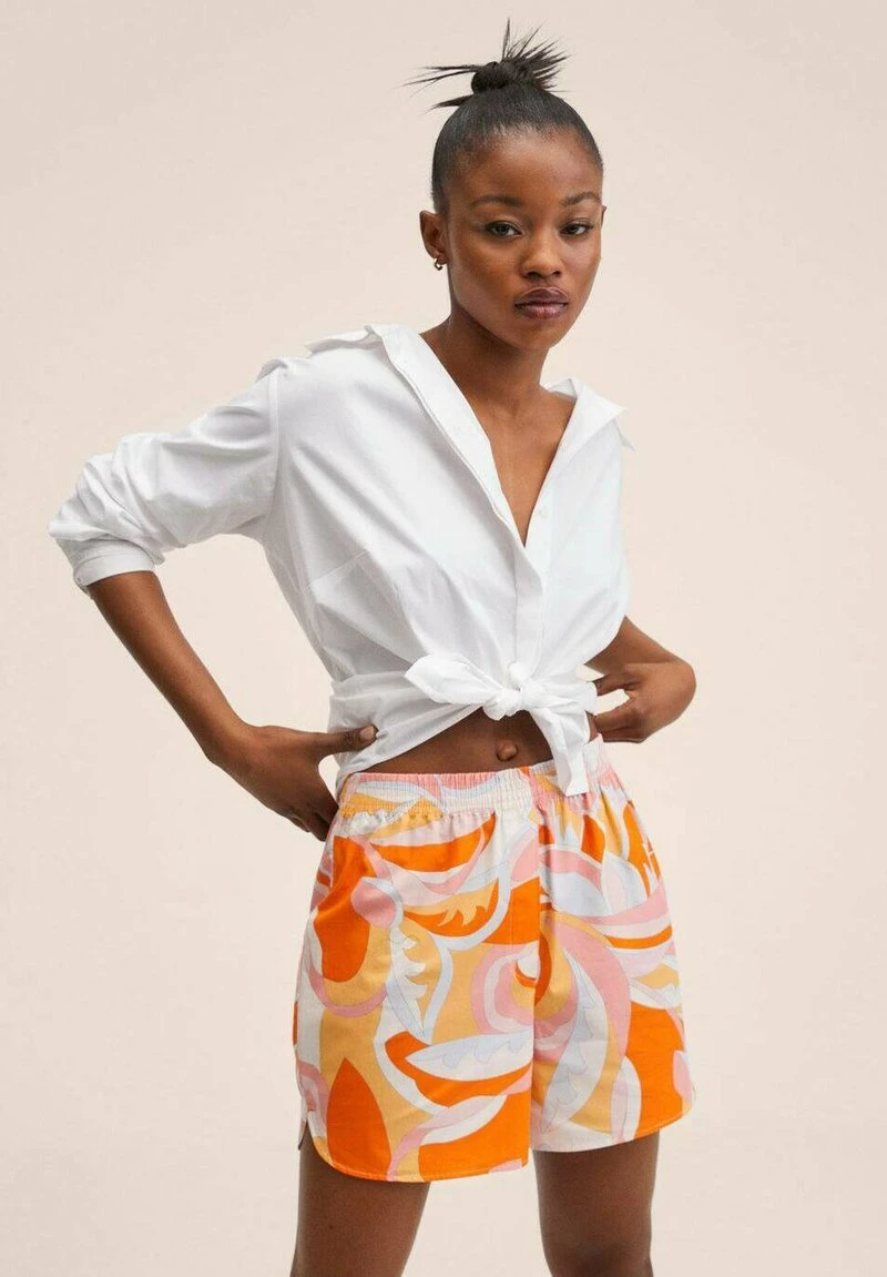 Mango PUC - Shorts - Orange | Damen 4 Mango PUC - Shorts - Orange | Damen – Bild 2