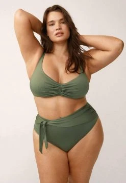 Mango CAROLAP - Bikini-Top - Vert Pastel | Damen