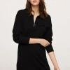 Mango ZIPPER NECK - Jerseykleid - Black | Damen 1 Mango ZIPPER NECK - Jerseykleid - Black | Damen -Mango Populaire Boutique a4801881295a48b79131829315830e57