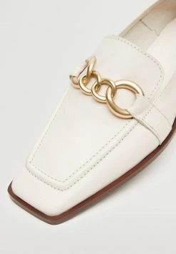 Mango Damen TRAIN - Slipper - Blanc Cassé -Mango Populaire Boutique a483c2567f4f4afe91bdbdb1f8a3fe00