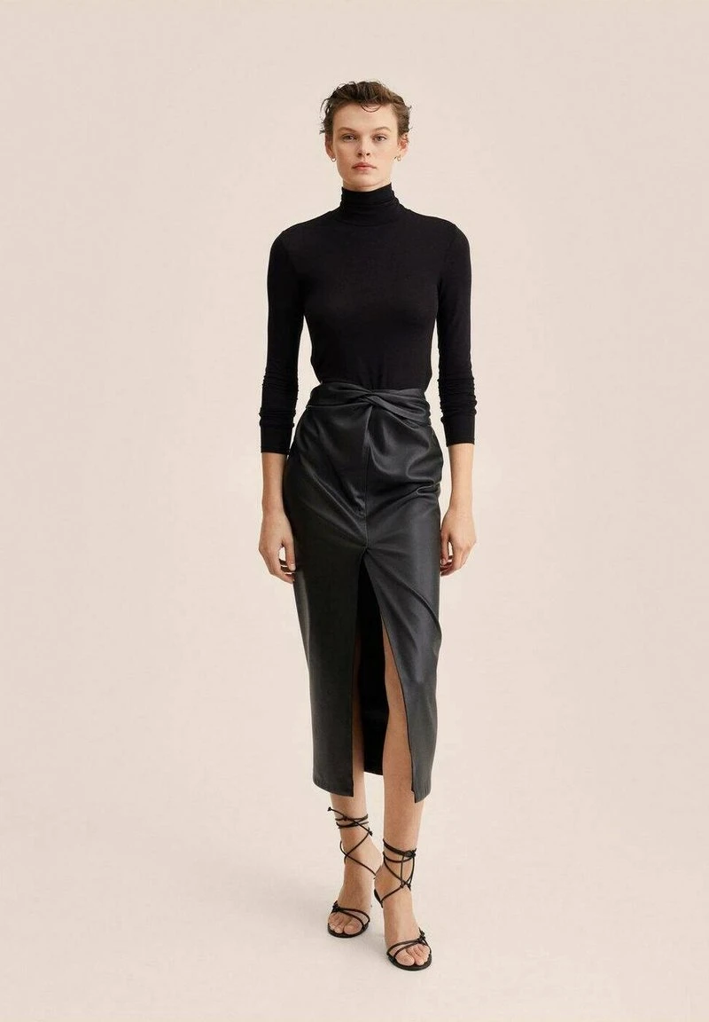 Mango DEC - Bleistiftrock - Zwart | Damen 4 Mango DEC - Bleistiftrock - Zwart | Damen – Bild 2