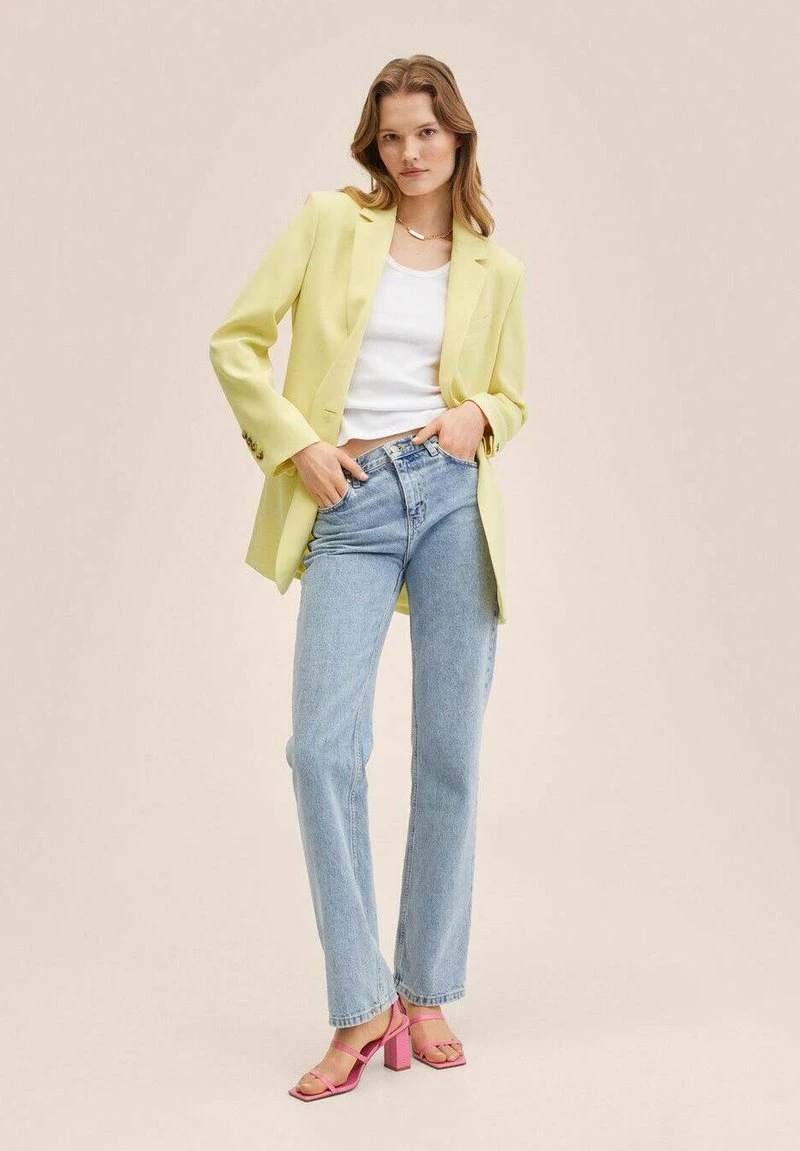 Mango PAULA - Kurzmantel - Pastel Yellow | Damen 4 Mango PAULA - Kurzmantel - Pastel Yellow | Damen – Bild 2