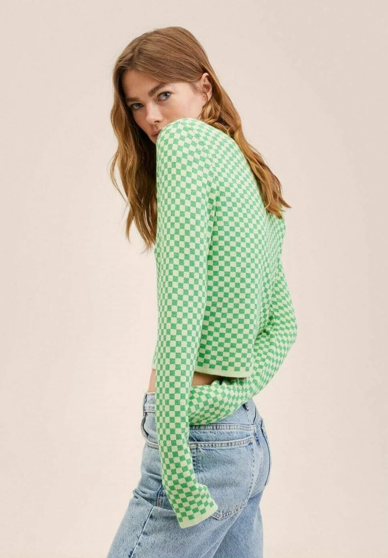 Mango CUADRI - Strickpullover - Groen | Damen 7 Mango CUADRI - Strickpullover - Groen | Damen – Bild 5