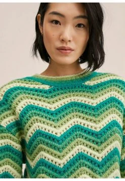 Mango GRETEL - Strickpullover - Verde | Damen -Mango Populaire Boutique a5346ba2b00f423fa5e71d39f7e5ed0d