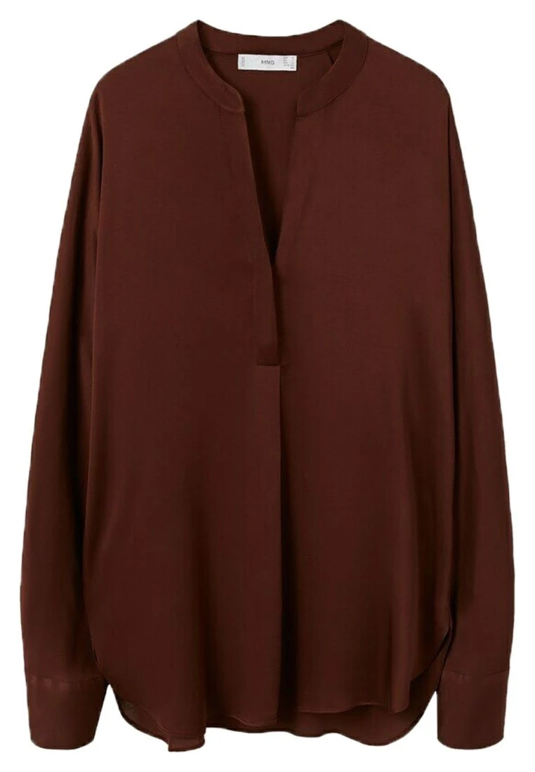 Mango VIVIAN - Bluse - Schokolade | Damen 7 Mango VIVIAN - Bluse - Schokolade | Damen – Bild 5