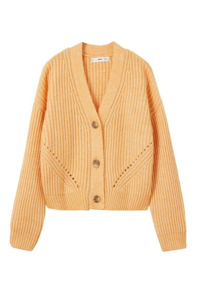 Mango Strickjacke - Pêche | Damen 8 Mango Strickjacke - Pêche | Damen – Bild 6