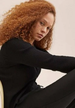 Mango CROCHY - Strickjacke - Zwart | Damen -Mango Populaire Boutique a669aa2c931e4a73ac2a5f65dcf06333