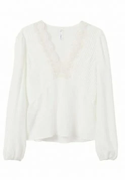 Mango LEONOR - Bluse - Bianco Sporco | Damen -Mango Populaire Boutique a69d0824f471499698705cb4aae4250e