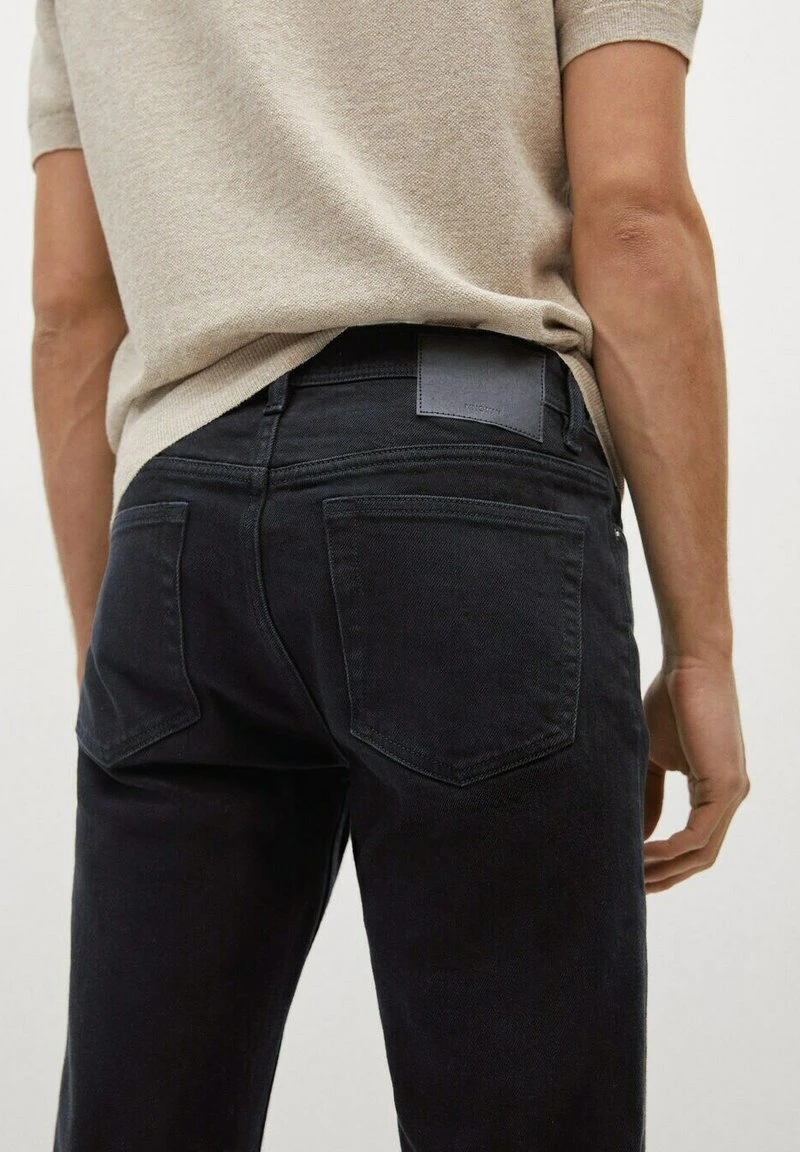Mango JAN - Jeans Slim Fit - Black Denim | Herren 8 Mango JAN - Jeans Slim Fit - Black Denim | Herren – Bild 6