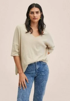 Mango GUIROIN - Strickpullover - Sand | Damen
