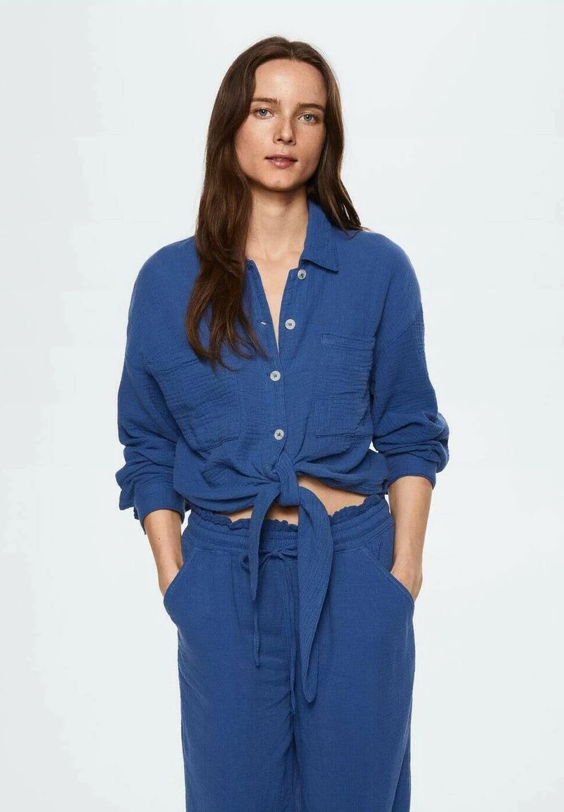 Mango BAMBULA - Hemdbluse - Bleu électrique | Damen 3 Mango BAMBULA - Hemdbluse - Bleu électrique | Damen