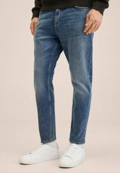 Mango Herren TOM - Jeans Tapered Fit - Dark Blue